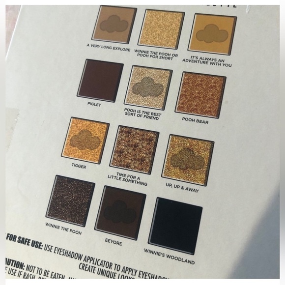 Winnie the Pooh Bundle -  Tote bag (NWOT) & Cup & 2 Pair Socks NWT & palette - Picture 11 of 13